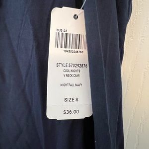 NWT Soma Cool Nights v-neck cami